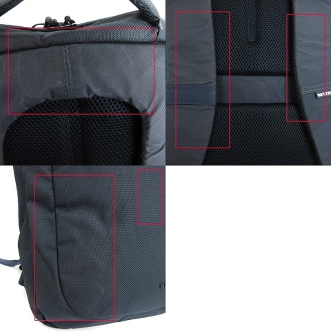 Incase(インケース)のインケース リュック バックパック デイパック ビジネス A4 PC収納 紺 メンズのバッグ(バッグパック/リュック)の商品写真