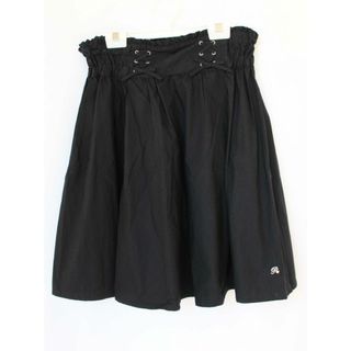 ポンポネット(pom ponette)の【春物 新入荷!】[ポンポネット/pom ponette]140cm スカート 黒【中古】子供服 キッズ kids ジュニア 女の子 春夏秋 bottoms 402042(スカート)