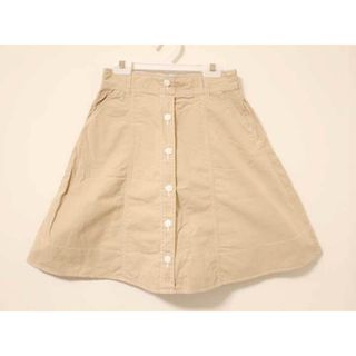 ポンポネット(pom ponette)の【春物 新入荷!】〓ポンポネット/pom ponette〓150cm スカート ベージュ 【中古】 子供服 キッズ kids ジュニア 女の子 春夏 bottoms 402042(スカート)