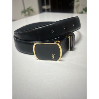 イヴサンローラン(Yves Saint Laurent)のイブサンローラン　黒　バックル　ベルト(ベルト)