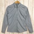 WOMENs XS  マムート ウィンター ロングスリーブ シャツ Winter Longsleeve Shirt MAMMUT 1015-00470 グレー系