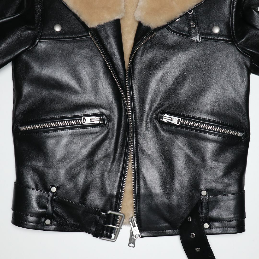 All Saints - ALLSAINTS 16AW ムートンレザーライダース UK2 All Saints - ALLSAINTS 16AW ムートンレザーライダース UK2