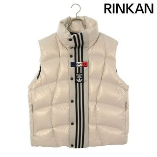 モンクレール(MONCLER)のモンクレール ×アディダス adidas  BOZON GILET I209S1A00011 フロントロゴデザインストライプダウンベスト メンズ 2(ダウンベスト)