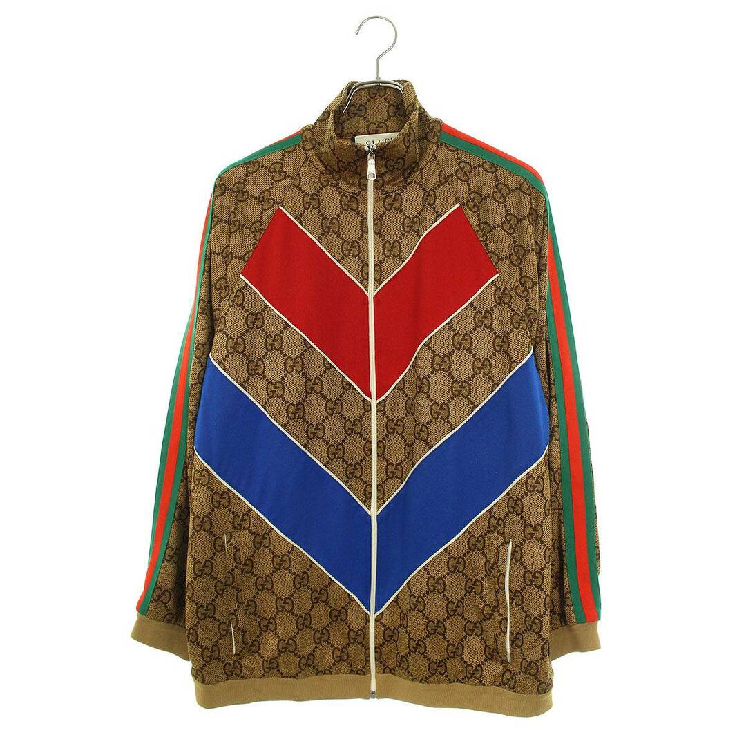 Gucci(グッチ)のグッチ  523488 X9V34 GGテクニカルジャージトラックジャケットブルゾン メンズ XS メンズのジャケット/アウター(ブルゾン)の商品写真