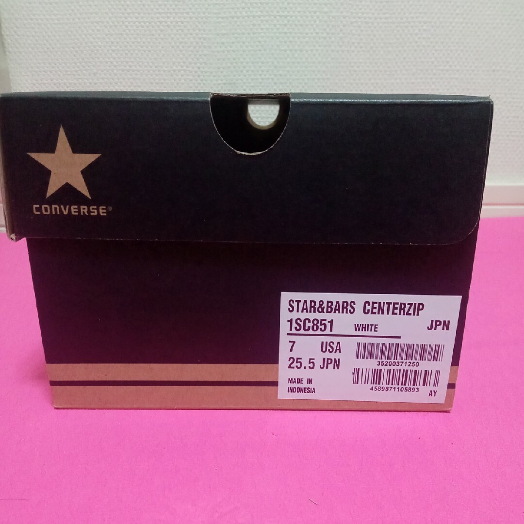 ALL STAR（CONVERSE）(オールスター)の新品同様★CONVERSE★ボアカラーオールスター25.5cm レディースの靴/シューズ(スニーカー)の商品写真