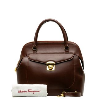 サルヴァトーレフェラガモ(Salvatore Ferragamo)のサルヴァトーレフェラガモ ハンドバッグ ショルダーバッグ 2WAY DO-21 5734 レザー レディース Salvatore Ferragamo 【228-37379】(ハンドバッグ)