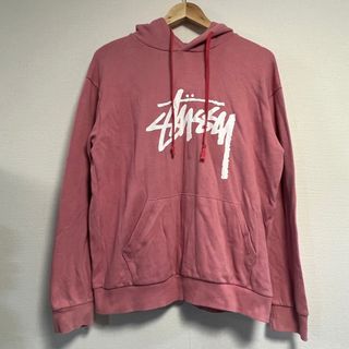 ステューシー(STUSSY)のSTUSSY ステューシー ロゴプリント スウェットパーカー (パーカー)