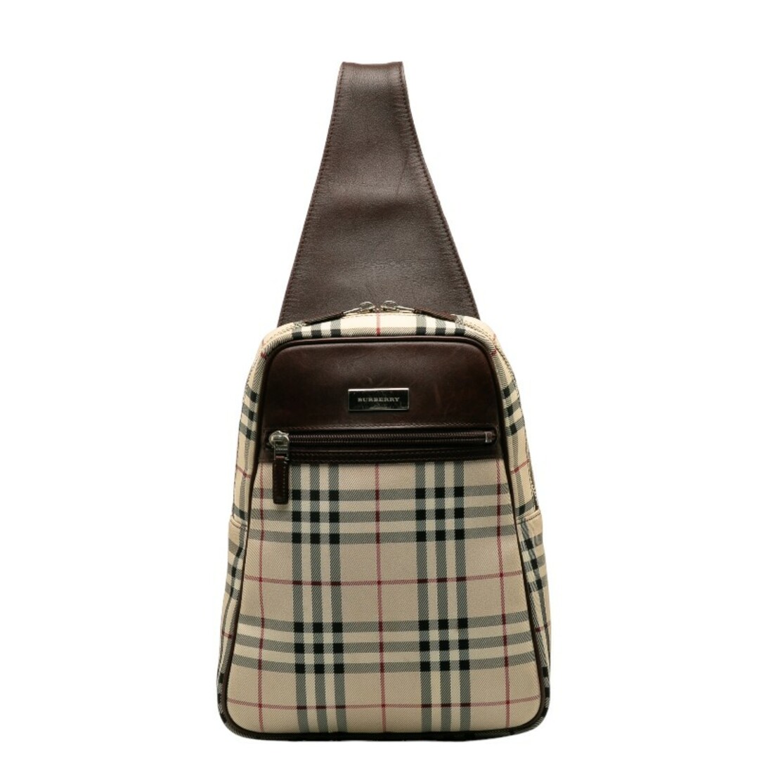 BURBERRY(バーバリー)のバーバリー ノバチェック ボディバッグ ナイロン メンズ BURBERRY 【228-37400】 メンズのバッグ(ボディーバッグ)の商品写真