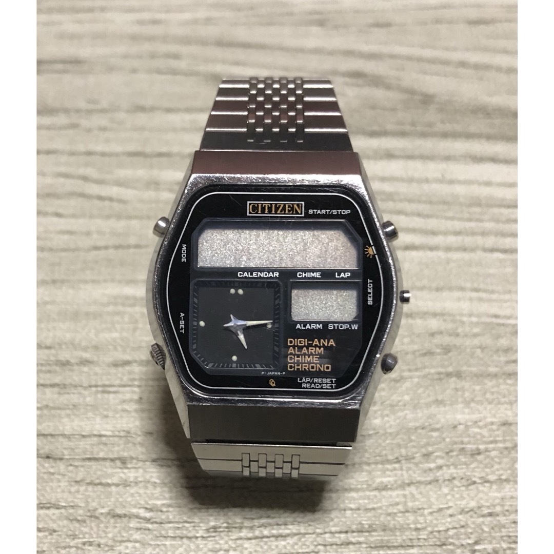 CITIZEN(シチズン)の激レア！CITIZEN CQ デジアナ　アラームクロノ メンズの時計(腕時計(デジタル))の商品写真