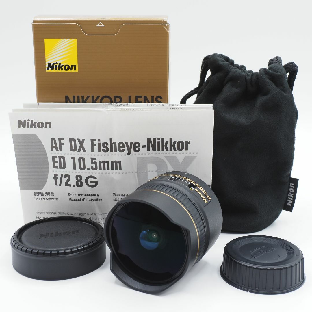 ★新品級・元箱付き★ Nikon ニコン フィッシュアイレンズ 10.5mm