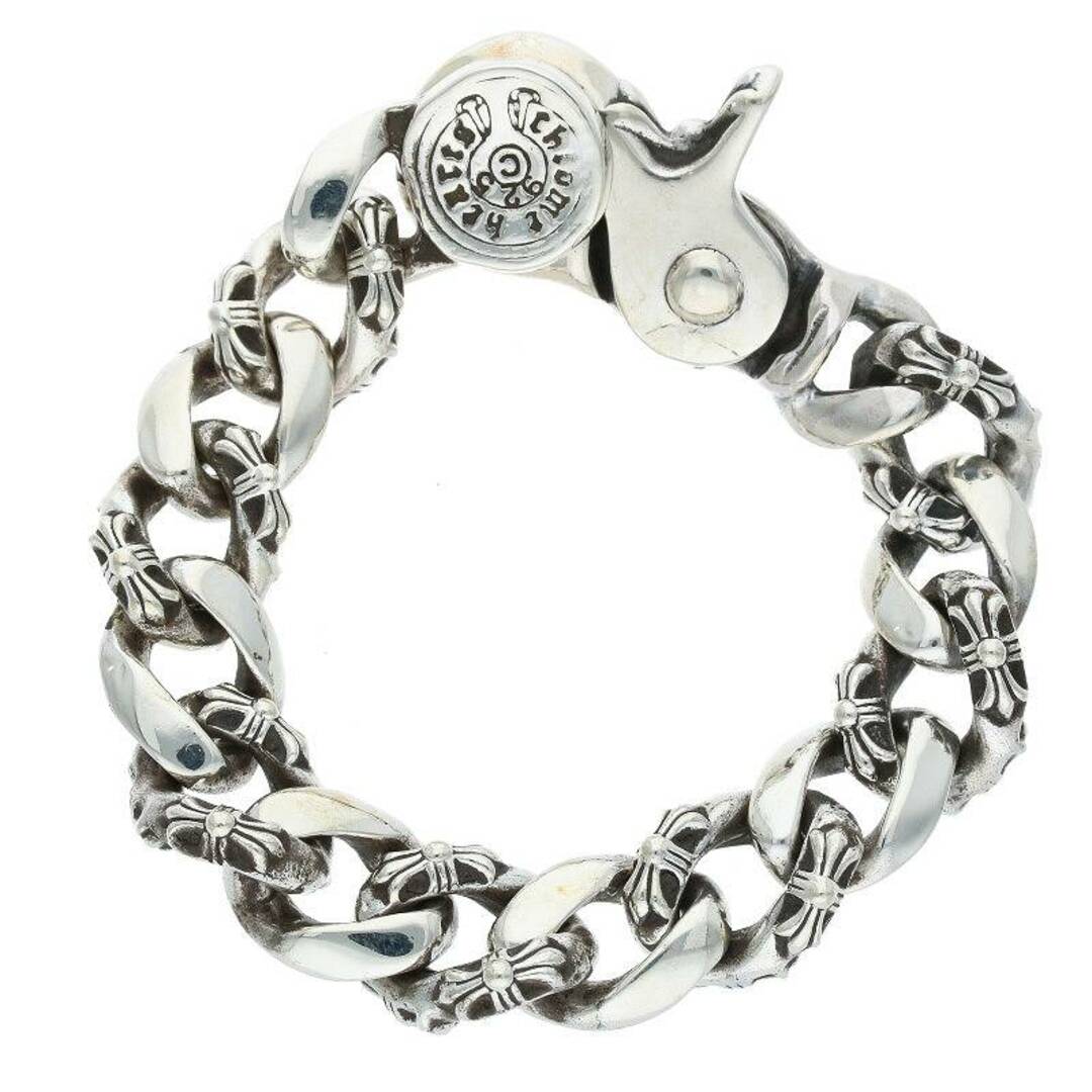 Chrome Hearts(クロムハーツ)のクロムハーツ  FNCY CHN LNK/ファンシーリンククリップ シルバーブレスレット メンズ 13LINK メンズのアクセサリー(ブレスレット)の商品写真