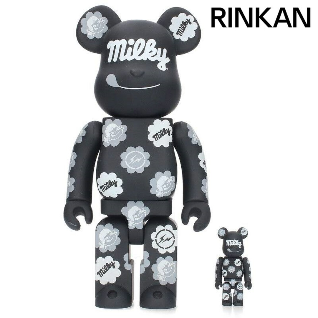 ベアブリック  BE@RBRICK × THE CONVENI MILKY 100%&400% 不二家のミルキーペコちゃんフィギュア メンズ 100% 400%おもちゃ