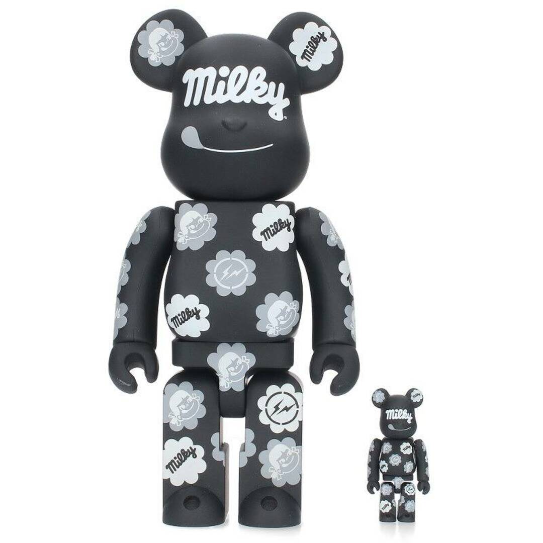 BE@RBRICK(ベアブリック)のベアブリック  BE@RBRICK × THE CONVENI MILKY 100%&400% 不二家のミルキーペコちゃんフィギュア メンズ 100% 400% ハンドメイドのおもちゃ(フィギュア)の商品写真