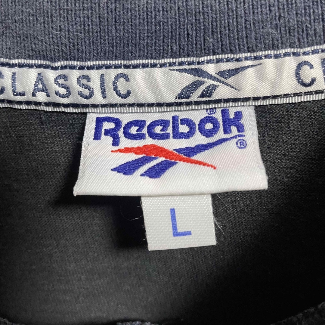 Reebok(リーボック)のリーボック　半袖Tシャツ　刺繍ロゴ　メンズLサイズ メンズのトップス(Tシャツ/カットソー(半袖/袖なし))の商品写真