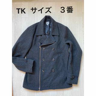 ティーケー(TK)のTKメンズジャケットコ-トウ-ル3番黒(その他)