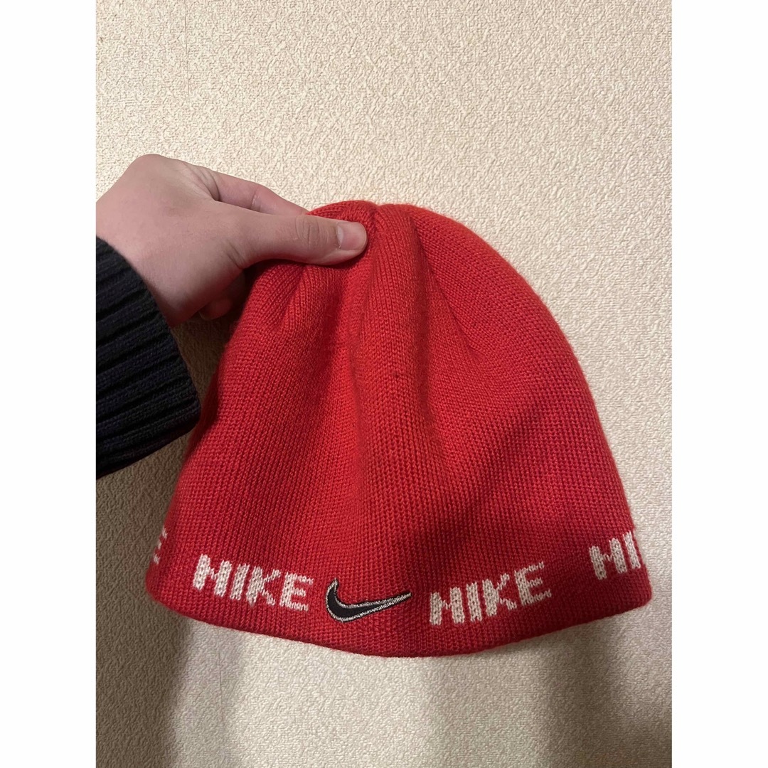 NIKE(ナイキ)のNIKE ニット帽　90s メンズの帽子(ニット帽/ビーニー)の商品写真