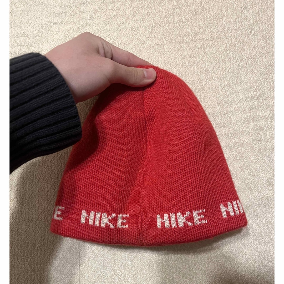 NIKE(ナイキ)のNIKE ニット帽　90s メンズの帽子(ニット帽/ビーニー)の商品写真