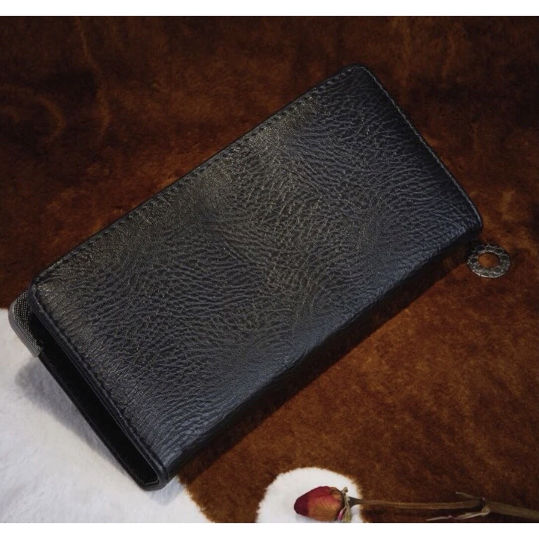 スカルデコ長財布 メンズのファッション小物(長財布)の商品写真
