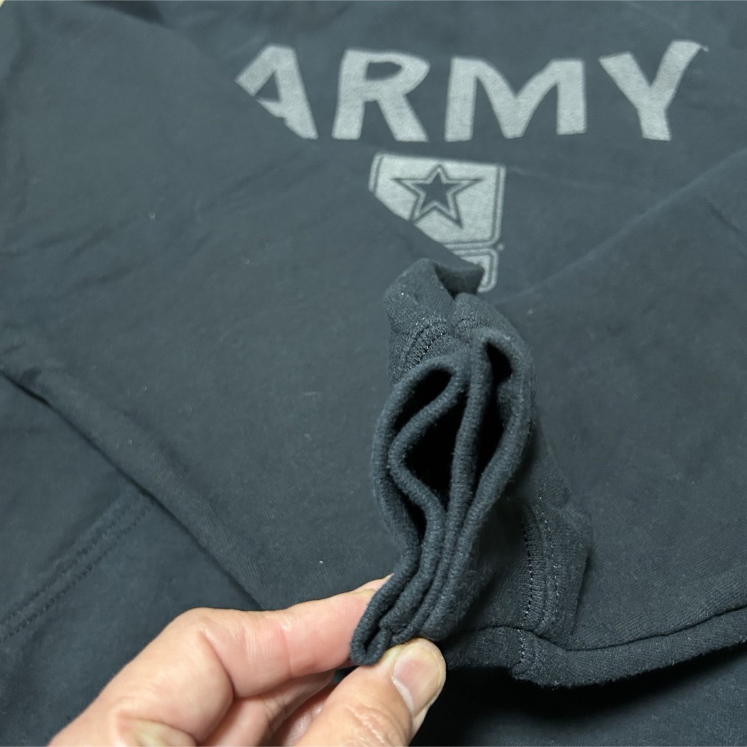 MILITARY(ミリタリー)のUS ARMY SWEAT PARKER 中田商店購入 Lサイズ　美品 メンズのトップス(パーカー)の商品写真