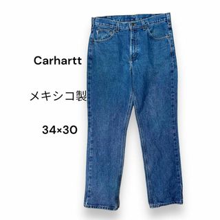 カーハート(carhartt)の34×30 メキシコ製　古着　カーハート　Carhartt ジーンズ　デニム(デニム/ジーンズ)