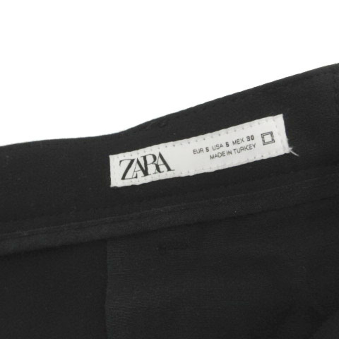 ZARA(ザラ)のザラ ZARA パンツ スリム ウエストゴム ストレッチ ブラック 黒 S メンズのパンツ(スラックス)の商品写真