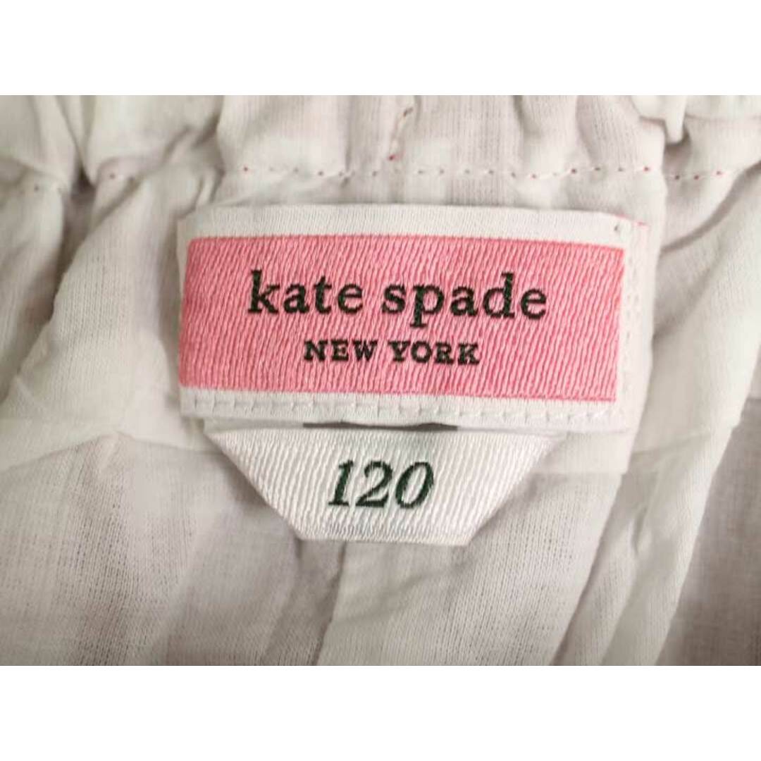 kate spade new york(ケイトスペードニューヨーク)の【春物 新入荷!】〓ケイトスペードニューヨーク/kate spade new york kids〓120cm キュロットスカート/キュロットパンツ/ショートパンツ レッド×ホワイト 22年製【中古】子供服 キッズ kids 女の子 春夏 bottoms 402042 キッズ/ベビー/マタニティのキッズ服女の子用(90cm~)(その他)の商品写真