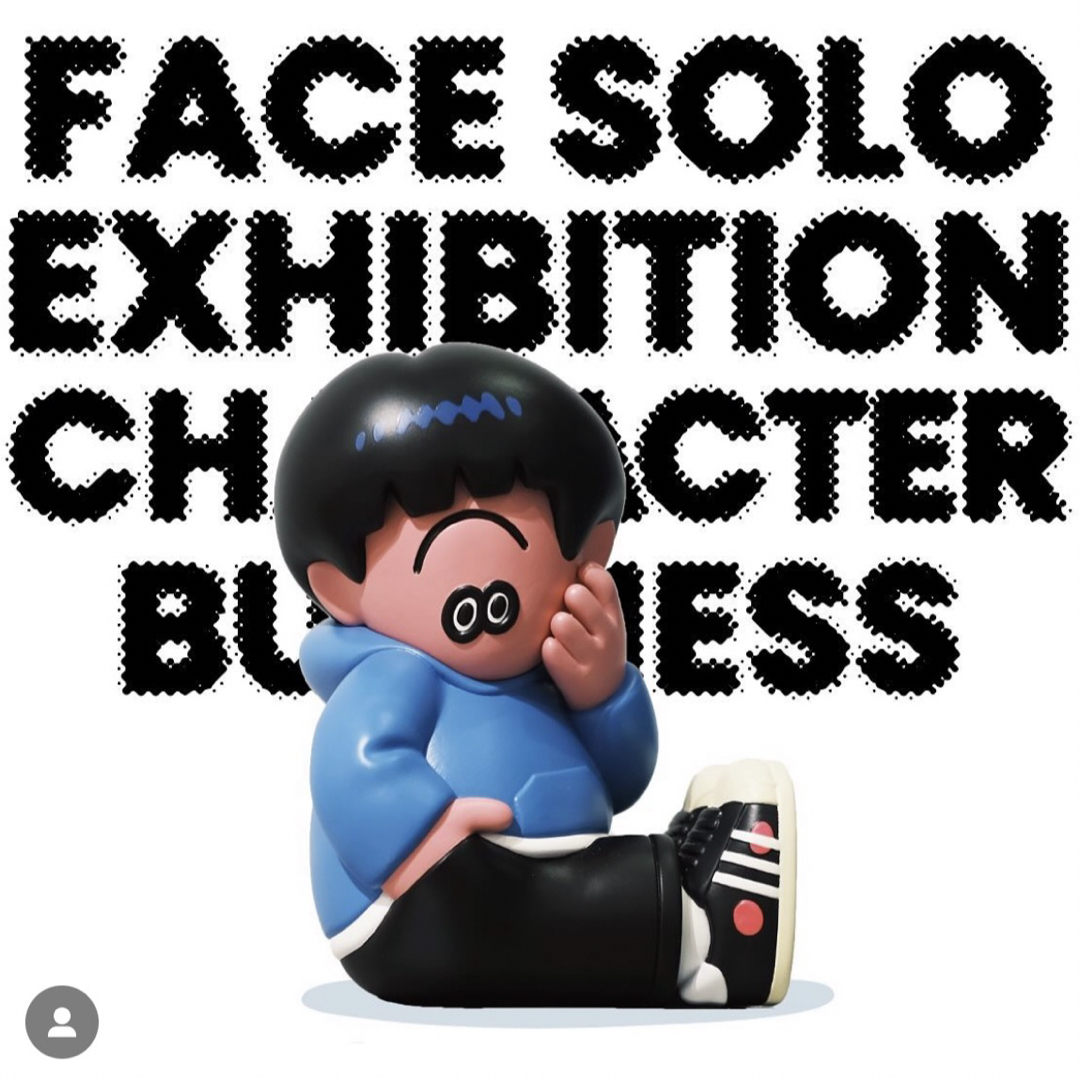 Face Oka フィギュア ソフビ figure adidas エンタメ/ホビーの美術品/アンティーク(その他)の商品写真