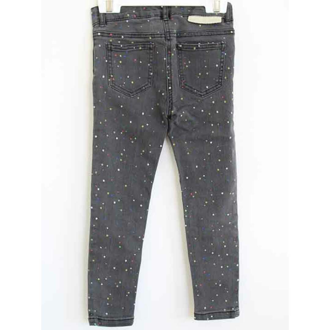 Stella McCartney(ステラマッカートニー)の【春物 新入荷!】†ステラ マッカートニーキッズ/Stella McCartney kids†115cm(6Y) ジーンズ/デニム/ロングパンツ/長ズボン 黒【中古】子供服 キッズ kids 女の子 春秋冬 bottoms 402042 キッズ/ベビー/マタニティのキッズ服女の子用(90cm~)(パンツ/スパッツ)の商品写真