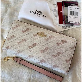 新品 COACH 財布 コーチ スヌーピー コラボ レザー チョーク 白 可愛い◯状態