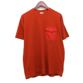 コーエン(coen)のコーエン coen Tシャツ カットソー 鹿の子 切替ポケット リブ 半袖 丸首(Tシャツ/カットソー(半袖/袖なし))