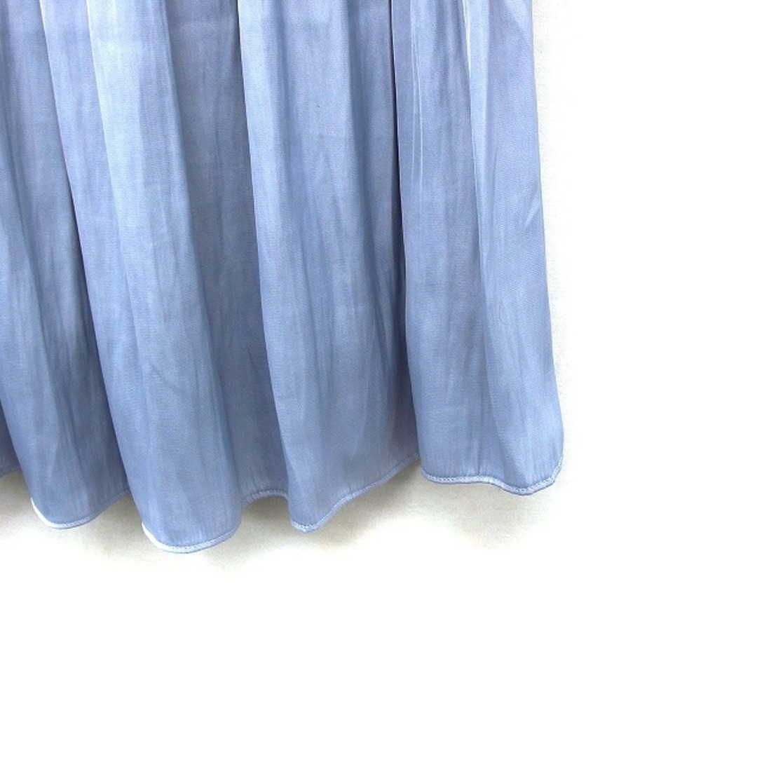 NATURAL BEAUTY BASIC(ナチュラルビューティーベーシック)のナチュラルビューティーベーシック ギャザー スカート ロング マキシ丈 無地 M レディースのスカート(ロングスカート)の商品写真