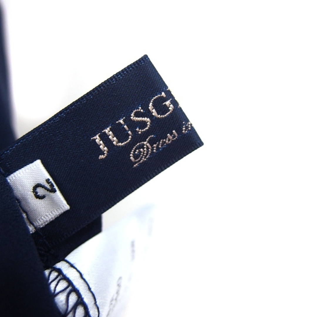 JUSGLITTY(ジャスグリッティー)のジャスグリッティー ブラウス カットソー ボウタイ タック 透け感 ノースリーブ レディースのトップス(シャツ/ブラウス(半袖/袖なし))の商品写真