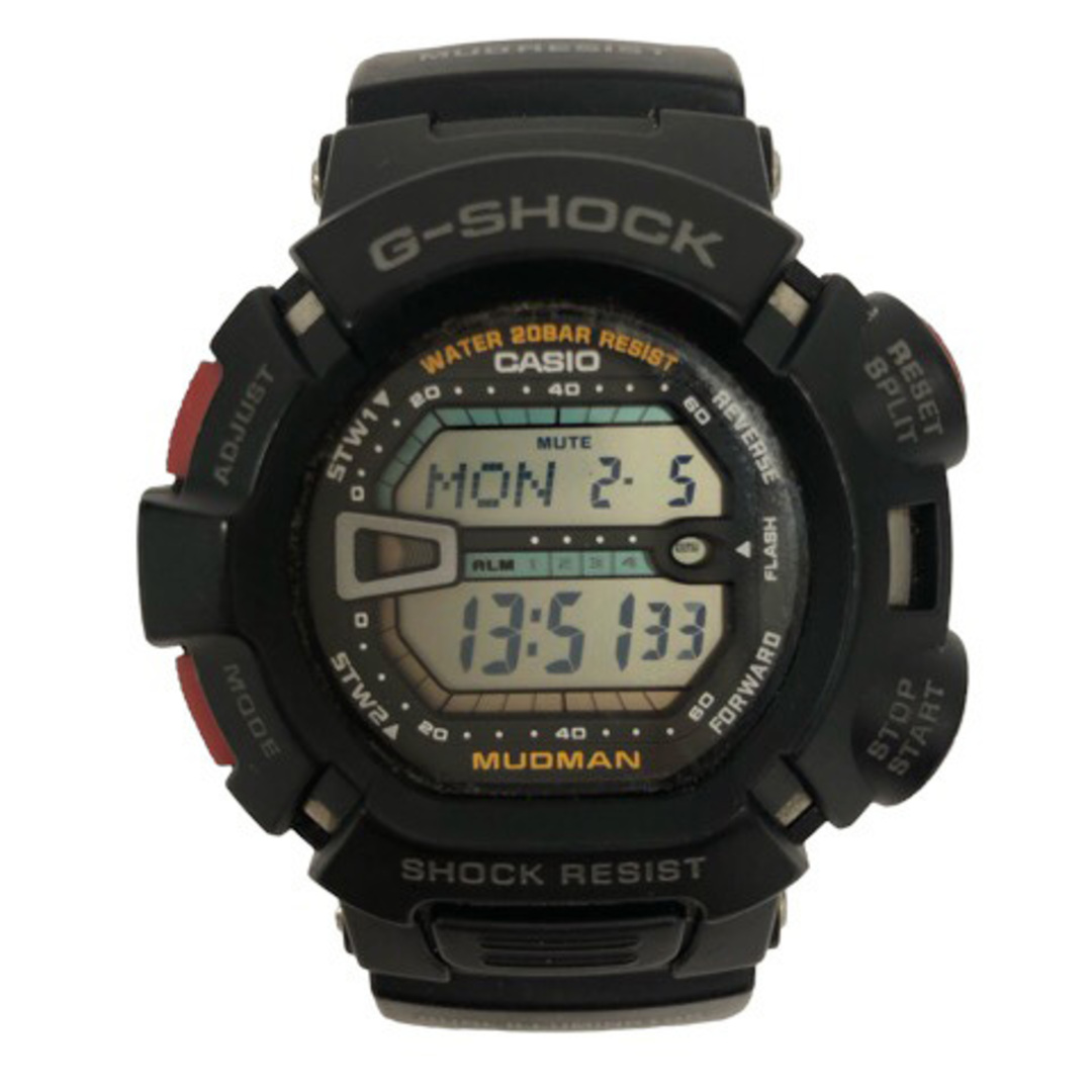 G-SHOCK(ジーショック)のカシオジーショック 腕時計 マッドマン G-9000 デジタル ブラック ※TP メンズの時計(腕時計(アナログ))の商品写真