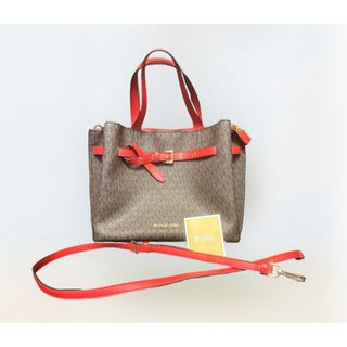 マイケルコース(Michael Kors)の美品　マイケルコース　EMILIAサッチェルスモール MICHAELKORS (ハンドバッグ)