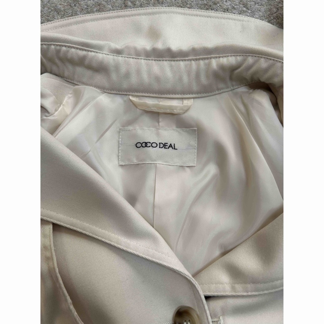 COCO DEAL(ココディール)のココディール　ショート丈トレンチ レディースのジャケット/アウター(トレンチコート)の商品写真