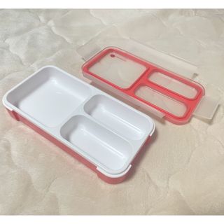 薄型弁当箱 フードマンミニ チェリーピンク(弁当用品)