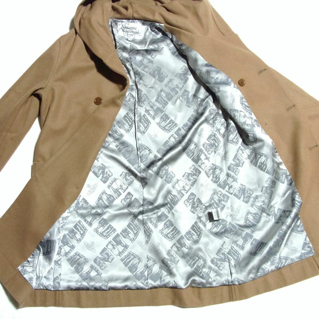 19AW ヴィヴィアンウエストウッドマン ダッフルコート フード P 19AW ヴィヴィアンウエストウッドマン ダッフルコート フード P