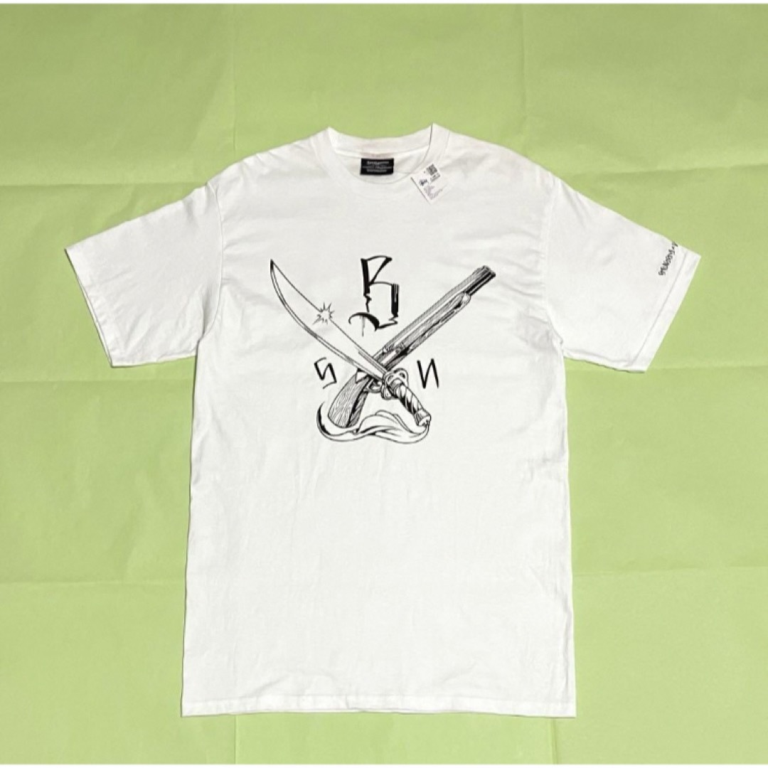 NEIGHBORHOOD(ネイバーフッド)の【希少】STUSSY×NEIGHBORHOOD　SS SWORD TEE　コラボ メンズのトップス(Tシャツ/カットソー(半袖/袖なし))の商品写真