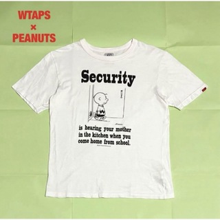 ダブルタップス(W)taps)の【希少】WTAPS×PEANUTS　コラボTシャツ　チャーリーブラウン　14SS(Tシャツ/カットソー(半袖/袖なし))