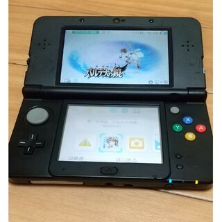 ニンテンドー3DS(ニンテンドー3DS)のNintendo 3DS NEW ニンテンドー 本体ブラック ジャンク品  パル(携帯用ゲーム機本体)