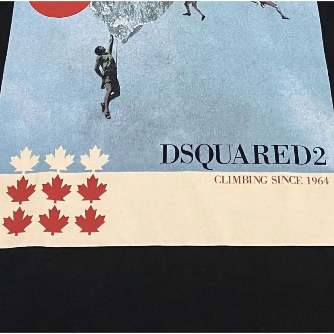 DSQUARED2(ディースクエアード)のDSQUARED2　ディースクエアード　転写プリントTシャツ　ブランドロゴ レディースのトップス(Tシャツ(半袖/袖なし))の商品写真