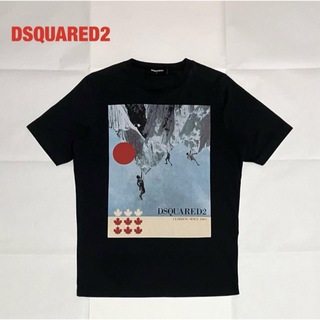 ディースクエアード(DSQUARED2)のDSQUARED2　ディースクエアード　転写プリントTシャツ　ブランドロゴ(Tシャツ(半袖/袖なし))