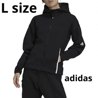 アディダス(adidas)のアディダス W Z.N.E FZ  ジップアップ パーカー  L size(パーカー)