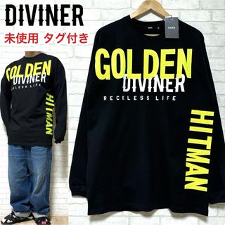 ディバイナー(DIVINER)の☆未使用タグ付き☆ DIVINER ディバイナー ネオンカラープリント ロンT(Tシャツ/カットソー(七分/長袖))