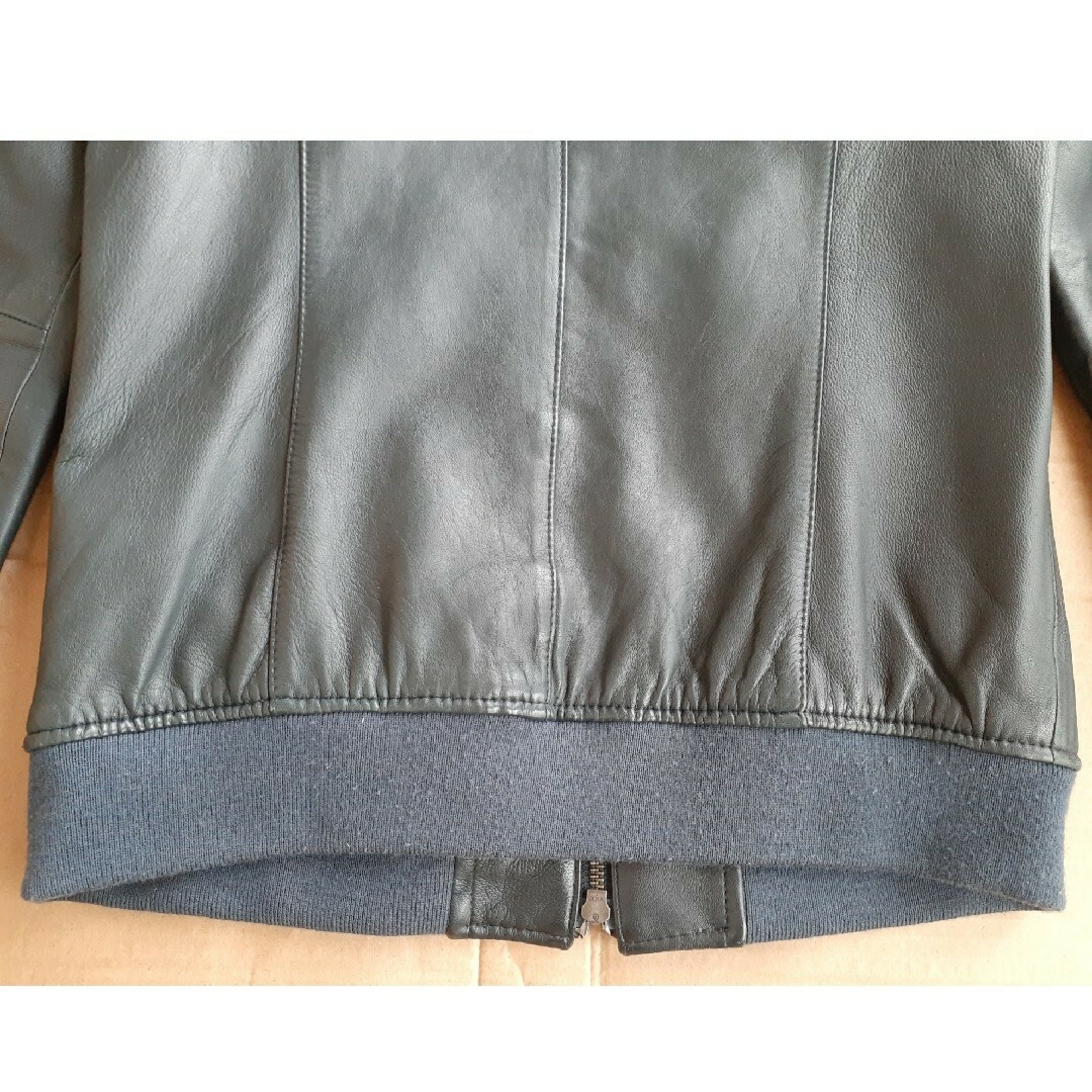 STUDIOUS(ステュディオス)の日本製 STUDIOUS  本革 MA-1 レザージャケット レディースのジャケット/アウター(ライダースジャケット)の商品写真