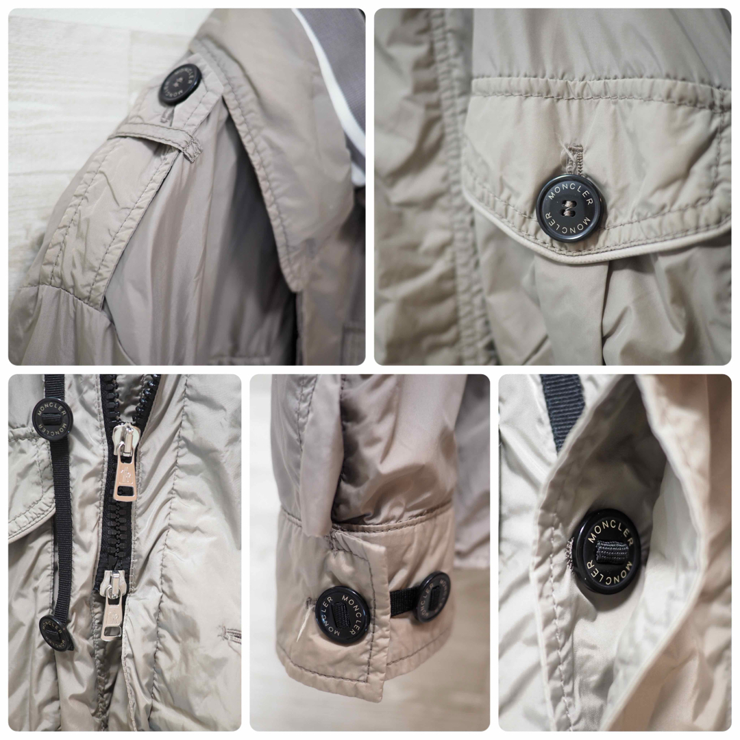 MONCLER(モンクレール)のMONCLER 09SS Kenya Giubotto-Gray/1 メンズのジャケット/アウター(ミリタリージャケット)の商品写真