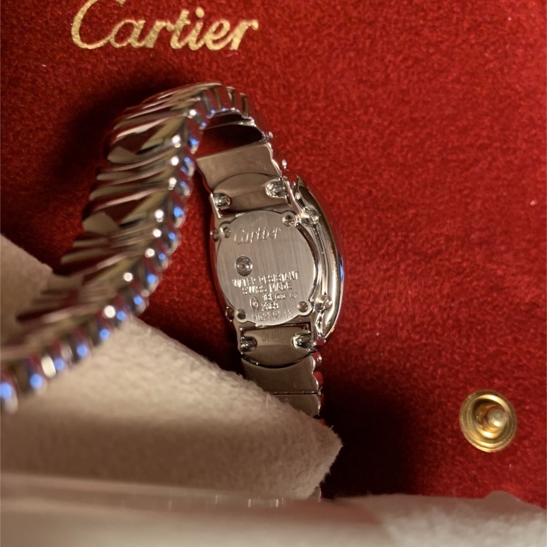 Cartier(カルティエ)のカルティエ　ミニベニュワール　ホワイトゴールド レディースのファッション小物(腕時計)の商品写真