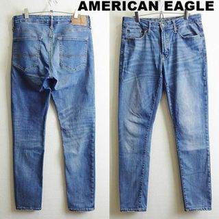 アメリカンイーグル(American Eagle)のアメリカンイーグル　スーパースキニーデニム　W82cm　強ストレッチ　リヨセル混(デニム/ジーンズ)