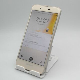 シャープ(SHARP)のAQUOS EVER SH-02J Champagne Gold(スマートフォン本体)