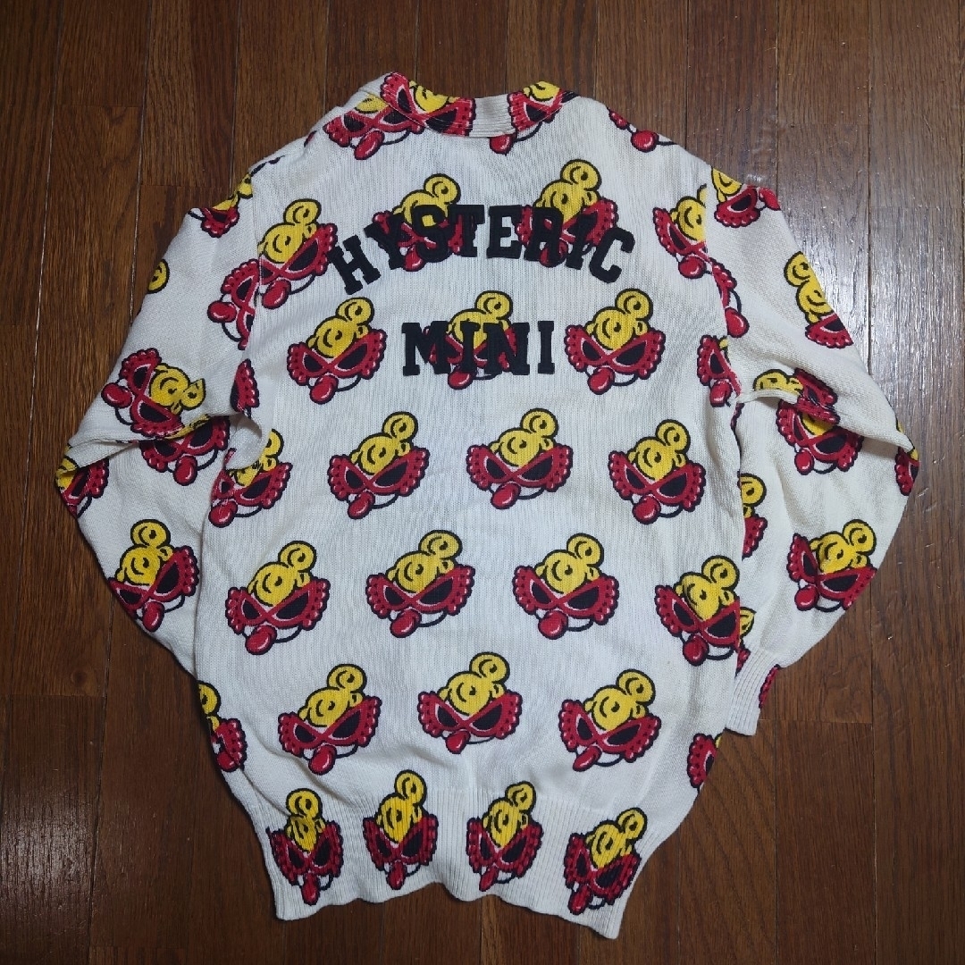 HYSTERIC MINI(ヒステリックミニ)のヒステリックミニ カーデ キッズ/ベビー/マタニティのキッズ服女の子用(90cm~)(カーディガン)の商品写真